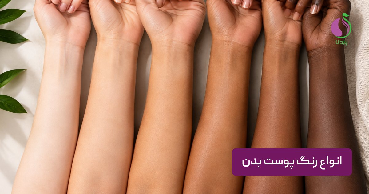 انواع پوست بدن