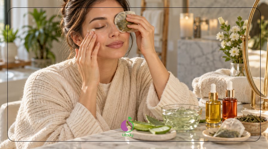 ترکیبات طبیعی با خاصیت آنتی‌اکسیدانی و آبرسانی برای رفع چروک دور چشم