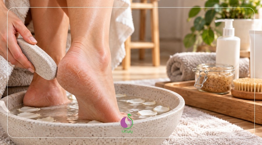 پروتکل اصولی لایه‌برداری و آماده‌سازی پوست پا