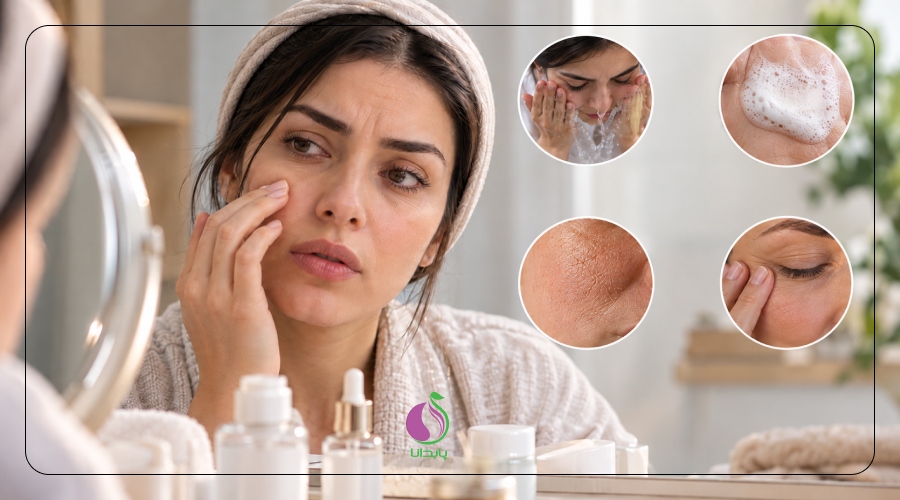 خطاهای اشتباه در روتین پوستی و چین و چروک پوست صورت