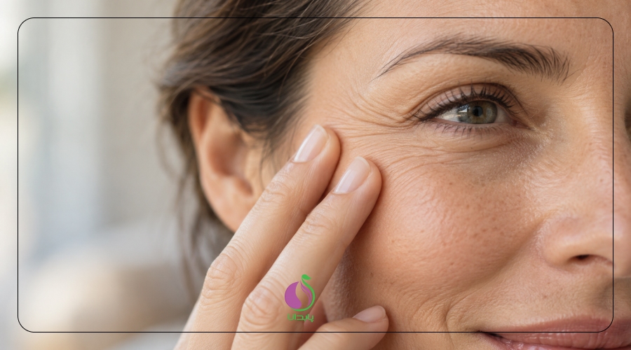 چروک دور چشم و خطوط پنجه کلاغی